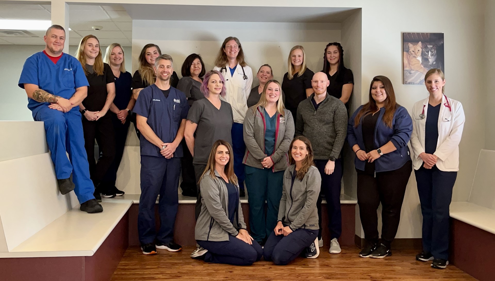 Line Street Veterinary Hospital Staff Photo 2023